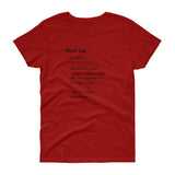 Episode 7 - Dieting Women's short sleeve t-shirt